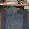 World Rug Gallery Modern Geometric Machine Washable Dark Gray Area Rug 5'x7' 5073DARKGRAY5X7 - alternate 4